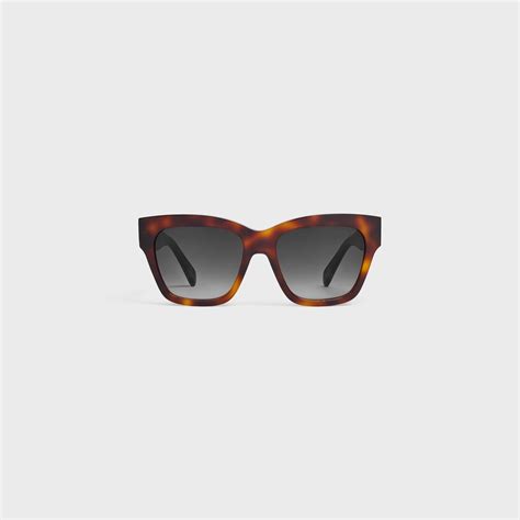 celine triomphe 09 sunglasses in acetate classic havana|CELINE Triomphe 09 Sunglasses in Acetate .